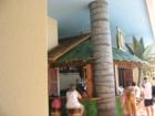 The open bar along the pool