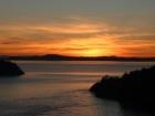 Sunset from the Deception Pass Bridge, Whidbey Island, Washington