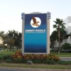 Entrance to Embry Riddle Aeronautical University. I loved the way the light was radiating from the center of the sign, just as the sun was starting to set.
