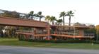 Well crafted walkover bridge for Embry Riddle Aeronautical University students to get to the ROTC and ICI buildings, across Clyde Morris Blvd. I chose this shot because of the symmetry between the buildings, bridge, stairs, and landscaping. 