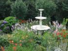 One of the lovely gardens in Block Island, RI.
