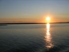 Sunset over Nantucket Bay.