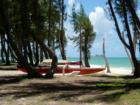 Waimanalo Beach ParkOutrigger Canoe, Oahu, HI