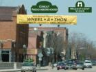 Downtown Belvidere during the 2007 RAMPS Wheel-a-thon