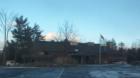 The building that houses the main restaurant and the golf pro shop
