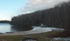 West Cover beach on Eastman Pond