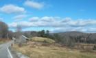 Barn and view off old route 10 in Grantham, NH