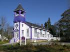 Historic Liniken Chapel being used as a Art Gallery/Gift show and delightful home located on Ocean Point Rd. Now for sale.