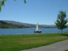 Sailing on the Columbia River from the park in Pateros -- one of my favorite places. 