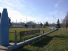 Memorial to the WWII battleship USS South Dakota, in Sioux Falls
