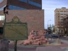 This downtown Sioux Falls plaza features the work of local artists.