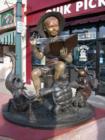 One of the prize-winning bronzes on display in downtown Sioux Falls' SculptureWalk
