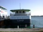 The retired vessel C. G. Richter at the Washington Island Ferry dock