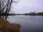The Snake River winds past the Northwest Company site near Pine City.