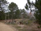 Replica Native American campsite