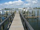 private docks along Estero Bay, Lee County, FL