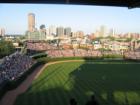 Shot of Wrigley Field - from inside.