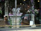 Store window display, Burning Bridge Antiques.  Photo by Brian Schulman