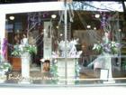 Store window displays, Burning Bridge Antiques.  Photo by Brian Schulman