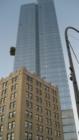 The Modern Ritz Carlton Steel and Glass juxtaposed to the Barr Building - a jarring contrast