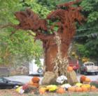 New Headless Horseman Statue on Route 9 just over the Headless Horseman Bridge in Sleepy Hollow