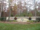 Entrance to Windfall during the holidays.
