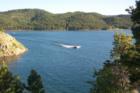 Pactola Lake, when it's full. 