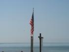 US Flag at Pointe South, Fort Myers Beach, FL