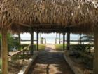 Smugglers Cove, Tiki towards the gulf, Fort Myers Beach, FL