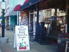 Photo of the Rusty Bucket in downtown Apex during the holidays.