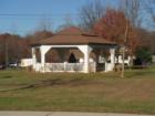 Gazebo in Shopping Center near five corners