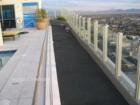 A shot of the rooftop jogging track. The track runs the entire length of the roof for a nice 1/4 mile run.