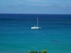 Sailboat in Waimea Bay