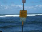 High Surf Warnings at Laniakea Beach November 23, 2007