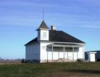 Well-preserved historic schoolhouse, just north of Milaca, Minnesota