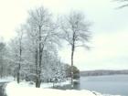 Gorgeous Paupackan Lake, the heart and soul of Paupackan Lake Estates in Lakeville, PA.