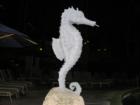 Seahorse statue in gorgeous Kissimmee Florida.