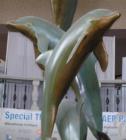 Dolphin statue at Gaylord Palms Resort