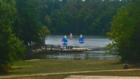Fun in the sun at Bond Park.  The park has paddle boats and sailboats available for rental from the new boathouse complex during the spring, summer, and fall.