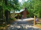 Picture of kids playing in the fall at the one of several shelters at Bond Park.  