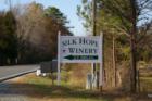 There are quite a few small family-owned wineries in the Chatham County countryside.  The Silk Hope Winery is just north of Pittsboro, off Hwy 87 and Silk Hope Gum Springs Road.