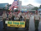 Boy Scout Troop 464 from Mililani Mauka