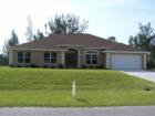 New Construction Home Located in the northwest section of Cape Coral