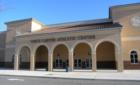 Mainland High School Athletic Center. This school was expanded with a multi-million dollar donation by professional basketball player, Vince Carter. I only wish I had some "before" photos. The change is spectacular.