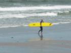 Surfing on North Beach