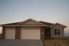 New construction in Millard Park South subdivision of Omaha.