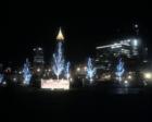 Outside of "The Coke Store" at the Coca-Cola (World of Coke) museum in Atlanta, Georgia. All dressed up and lighted for Christmas!
