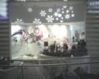 Unbelievable mural on the wall at the World of Coke museum in Atlanta, Georgia - the home of Coca-Cola.