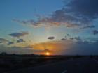 Red sky at morning near Catalina, Arizona