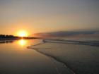 HB beach sunrise.